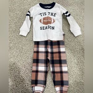 Football pajamas 3-6 months